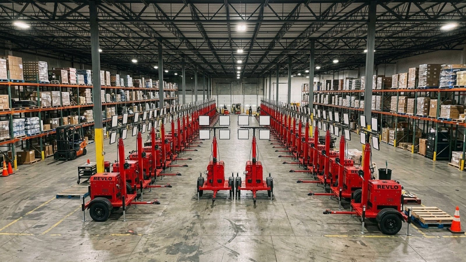 RV 4000 sendo fabricada na unidade Revlo